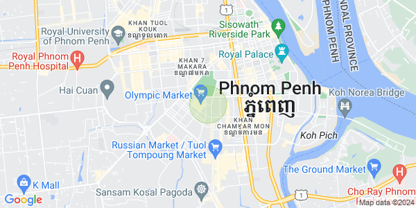 แผนที่ โอลิมปิก, บึงเกงกอง, พนมเปญ