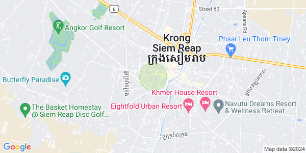 Mapa: Svay Dankum, Siem Reap