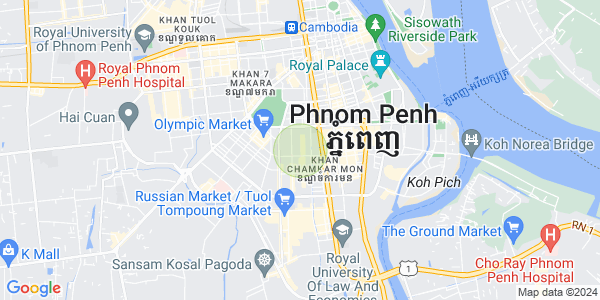 Map of Boeung Trabek, Chamkarmon, Phnom Penh