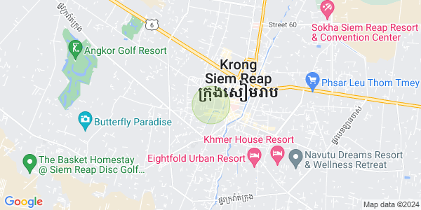 Svay Dangkum分区, 暹粒地图