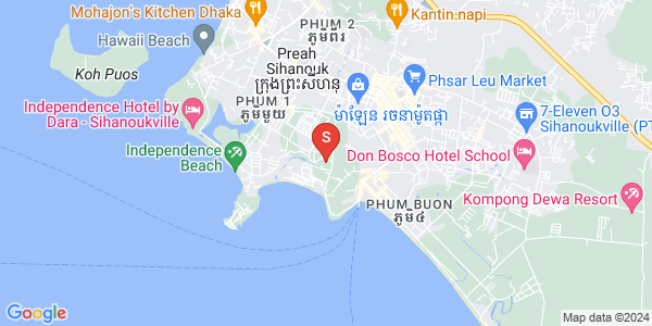 Map of Sangkat Buon, Sihanoukville