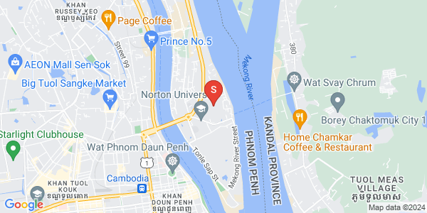Mapa: Chroy Changvar, Phnom Penh
