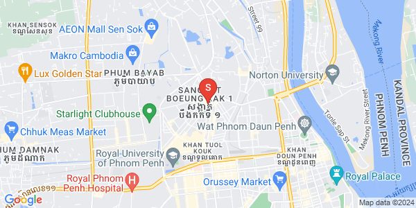 万谷湖1分区, 堆谷区, 金边地图