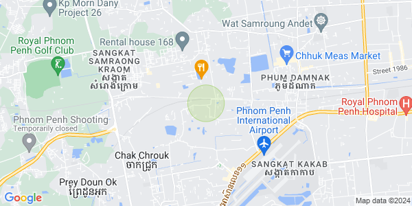 Mapa: Kakap, Por Sen Chey, Phnom Penh