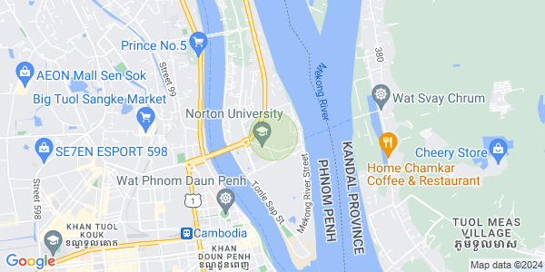 Mapa: Chroy Changvar, Phnom Penh