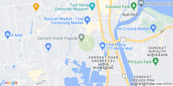 Map of Boeung Tumpun, Meanchey, Phnom Penh