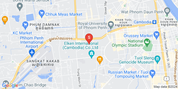 Map of Khmuonh, Sen Sok, Phnom Penh