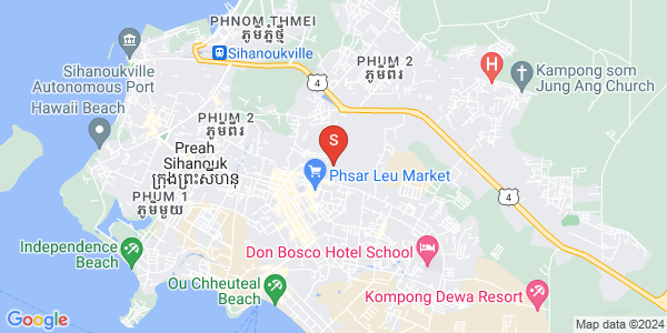 Carte de Sangkat Pir, Sihanoukville