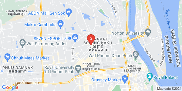 万谷湖1分区, 堆谷区, 金边地图