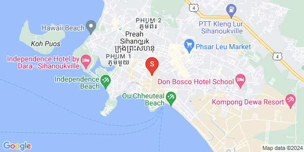 三号分区, 西哈努克城地图