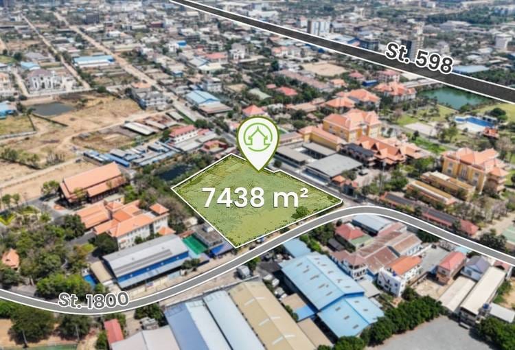 Land For Rent in Kilomaetr Lekh Prammuoy, Russey Keo, Phnom Penh