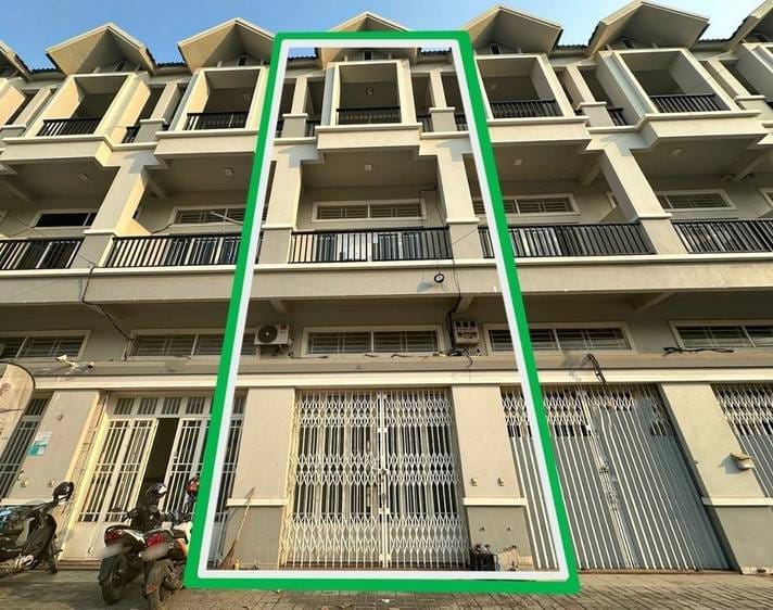 Dom z lokalem handlowym Na wynajem w Kilomaetr Lekh Prammuoy, Russey Keo, Phnom Penh
