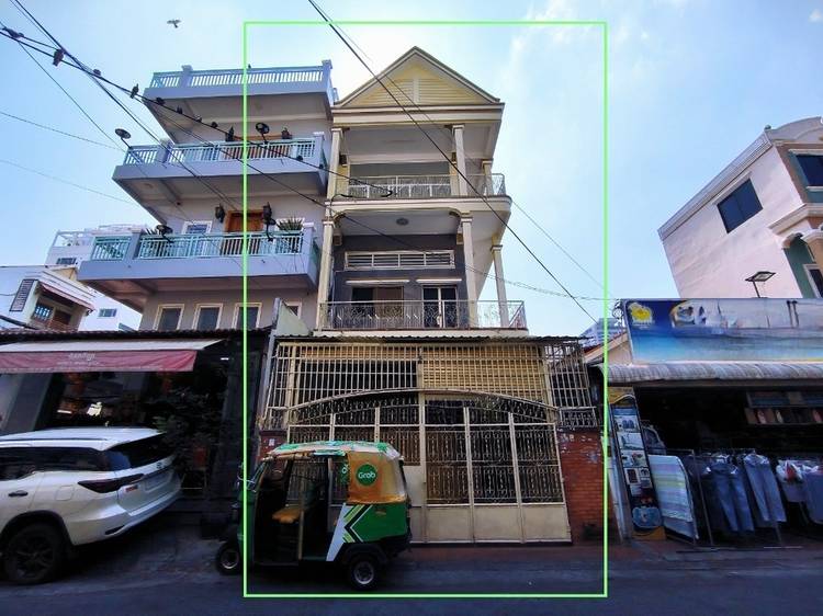 BKK 2, Boeng Keng Kang, Phnom Penh的CommercialShophouse出租