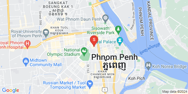 乌亚西1分区, 马卡拉区, 金边地图
