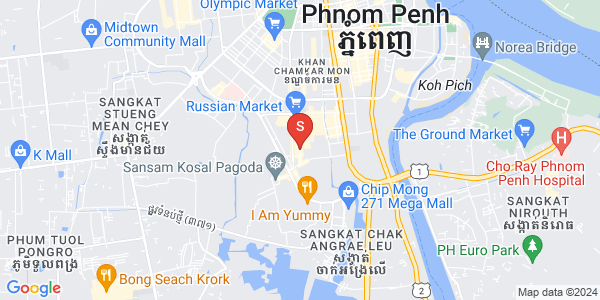Карта Тул Том Пунг 1, Чамкармон, Пномпень