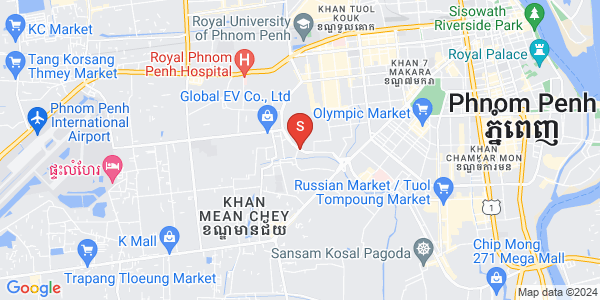 Mapa: Khmuonh, Sen Sok, Phnom Penh