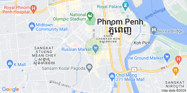 朱德奔1分区, 占卡蒙, 金边地图