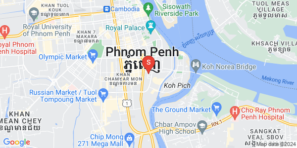 百色河分区, 占卡蒙, 金边地图