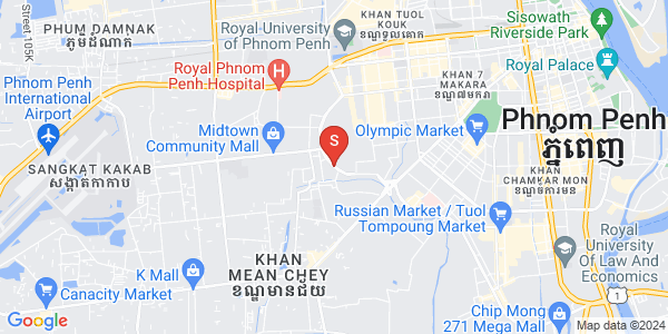 Mapa: កងយោធពលខេមរភូមិន្ទ 271, Ou Baek K'am, Sen Sok, Phnom Penh