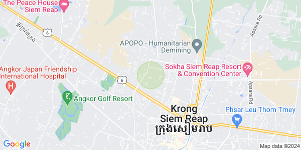 コークチャク, シェムリアップの地図