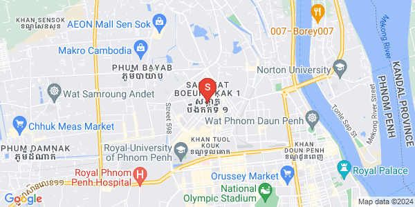 万谷湖1分区, 堆谷区, 金边地图