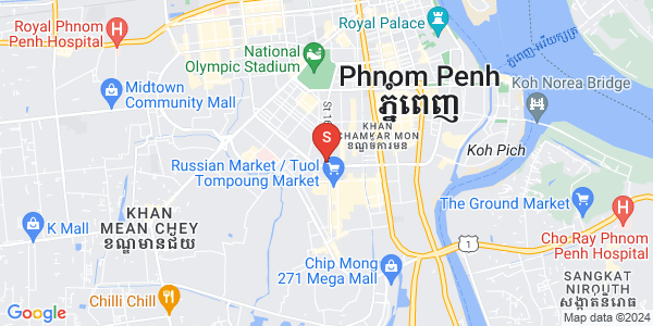 แผนที่ บีเคเค 3, บึงเกงกอง, พนมเปญ