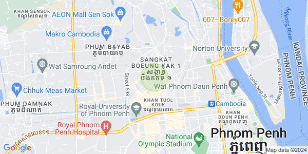 万谷湖1分区, 堆谷区, 金边地图