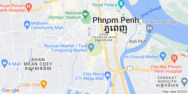百色河分区, 占卡蒙, 金边地图
