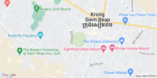 Svay Dangkum分区, 暹粒地图