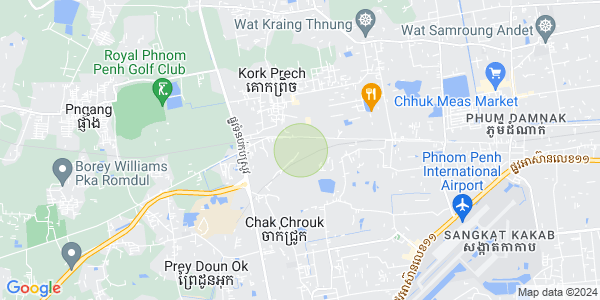 Mapa: Samraong Kraom, Por Sen Chey, Phnom Penh