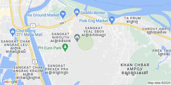 Map of Borey Peng Huoth: The Star Platinum Eco Sunrise