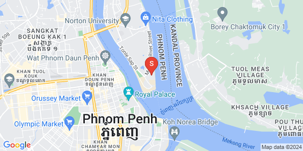 수정화구, 프놈펜 지도