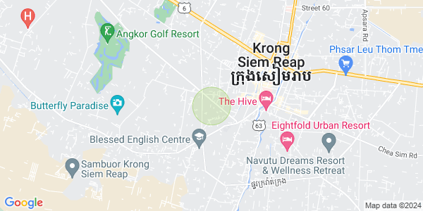 Svay Dangkum分区, 暹粒地图