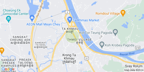 แผนที่ ตาเขมา, กันดาล
