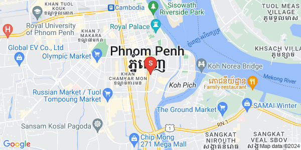 百色河分区, 占卡蒙, 金边地图