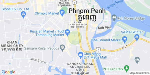 แผนที่ ตวลตุมปุง 1, จัมการมอน, พนมเปญ