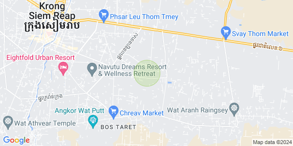 Mapa: Chreav, Siem Reap