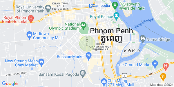 Toul Svay Prey 1镇, 波哥堪, 金边地图