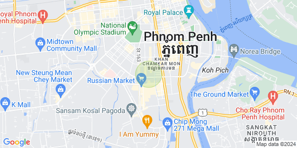 만화밀구역, 짬까몬, 프놈펜 지도
