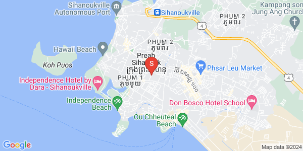 Map of Sangkat Buon, Sihanoukville