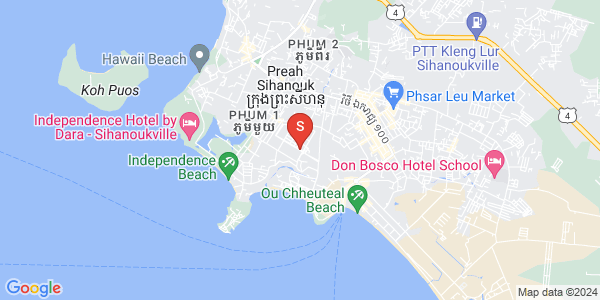 Mapa: Sangkat Buon, Sihanoukville