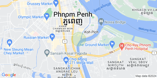 百色河分区, 占卡蒙, 金边地图