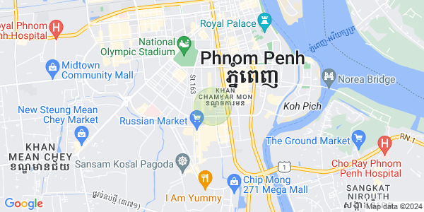 แผนที่ บีเคเค 3, บึงเกงกอง, พนมเปญ