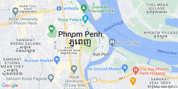 百色河分区, 占卡蒙, 金边地图