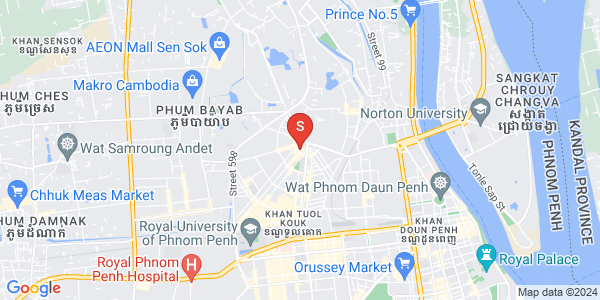万谷湖1分区, 堆谷区, 金边地图