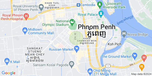 Toul Svay Prey 2镇, 波哥堪, 金边地图