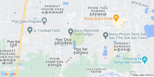 Map of Dangkao, Phnom Penh
