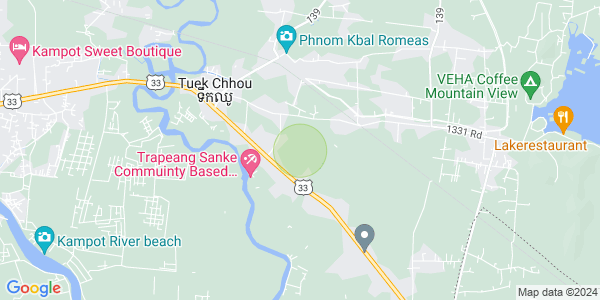 แผนที่ Trapeang sangkae, ตึกชู, กัมปอต