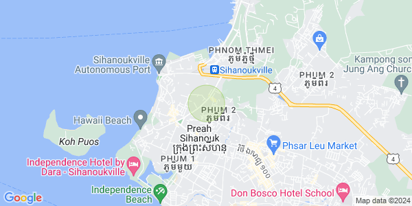Mapa: Sangkat Buon, Sihanoukville