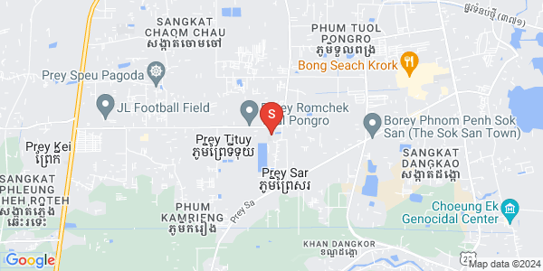 Mapa: Dangkao, Phnom Penh